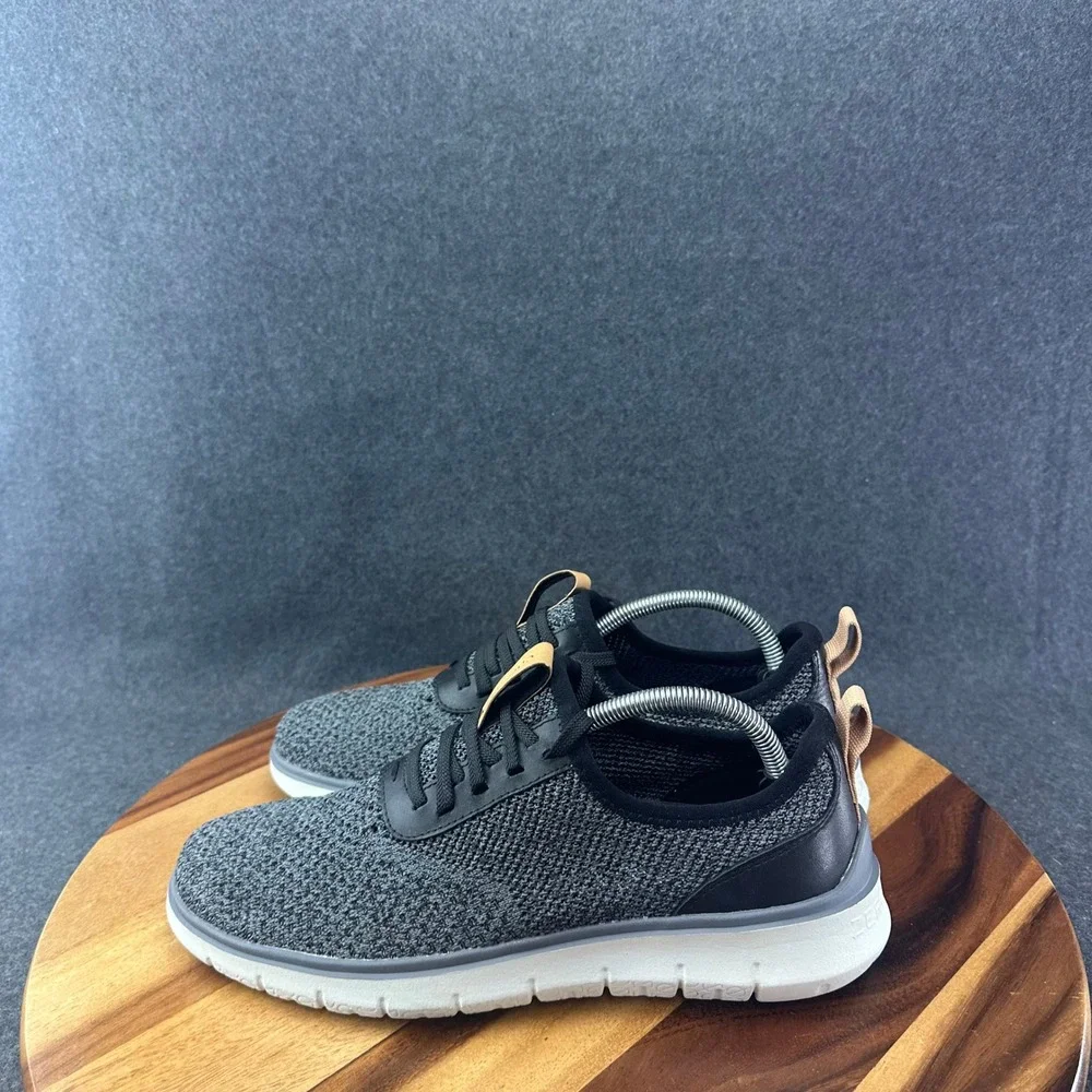 Cole Haan Generation Zerogrand Stitchlite Knit Gray Black Shoes Men's 9 C35960